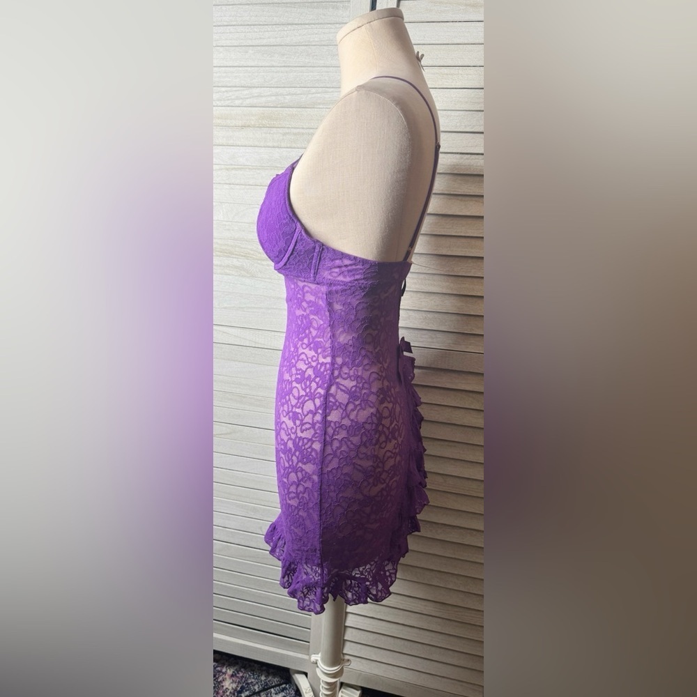 Victorias Secret Lacie Lingerie. Size Medium. New with tags. Ruffle back accents - Picture 3 of 6